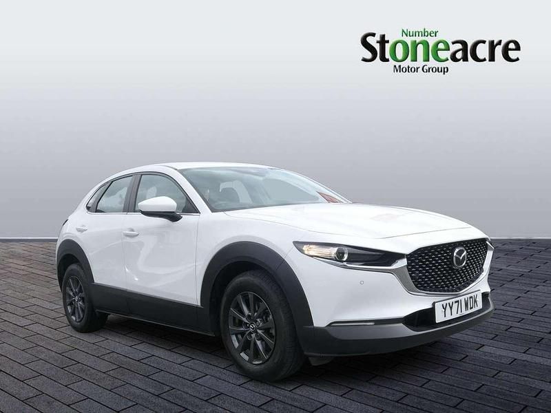 White Used 2021 Mazda CX-30 SUV | £14,795 (Good price) - Image 1/4
