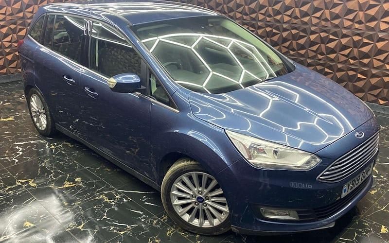 Usado Ford Grand C-Max Titanium 150 HP (110 kW) 2019 Azul Monovolume