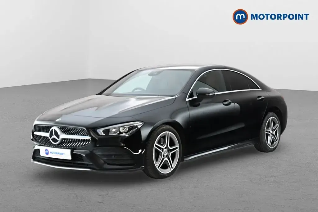 Used Mercedes CLA200 AMG line 2020 Black Coupe