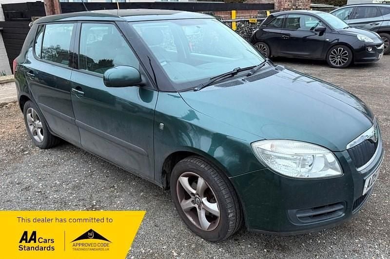 Used Skoda Fabia 2008 Green Hatchback