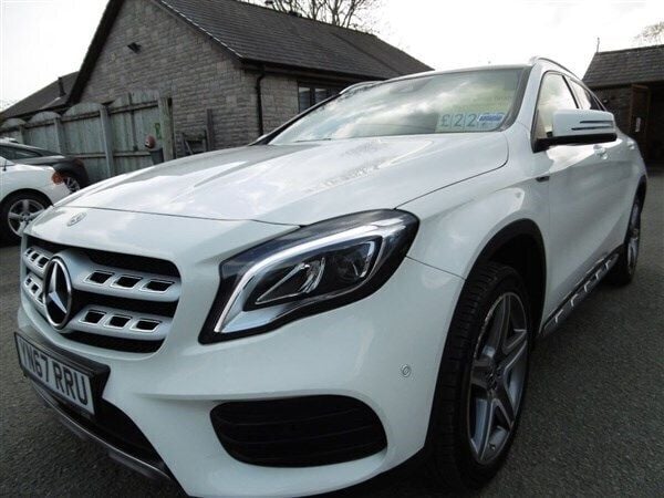 White Used 2017 Mercedes GLA220 AMG line SUV | £22,950 - Image 1/1