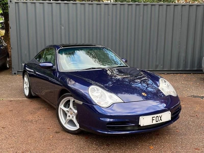 Used Porsche 996 315 HP (231 kW) 2001 Blue Cabriolet
