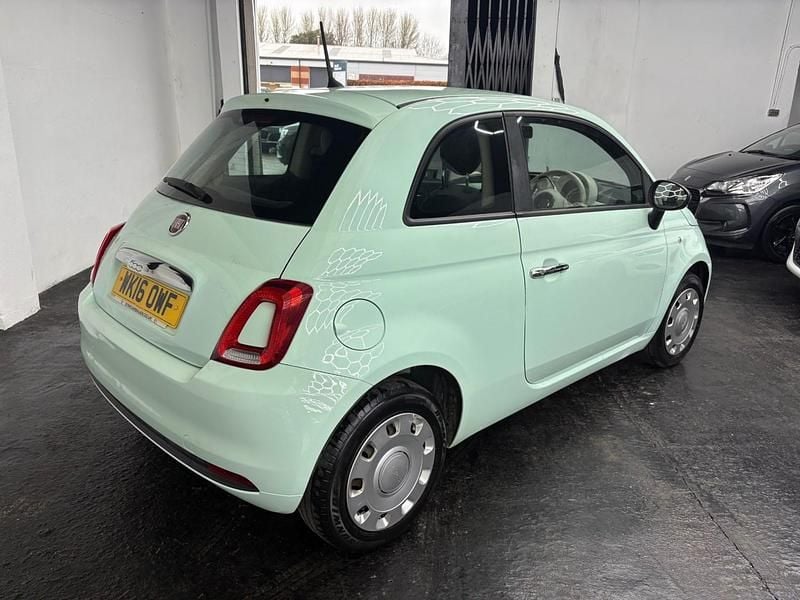Used Fiat 500 Pop 69 HP (50 kW) 2016 Green Hatchback
