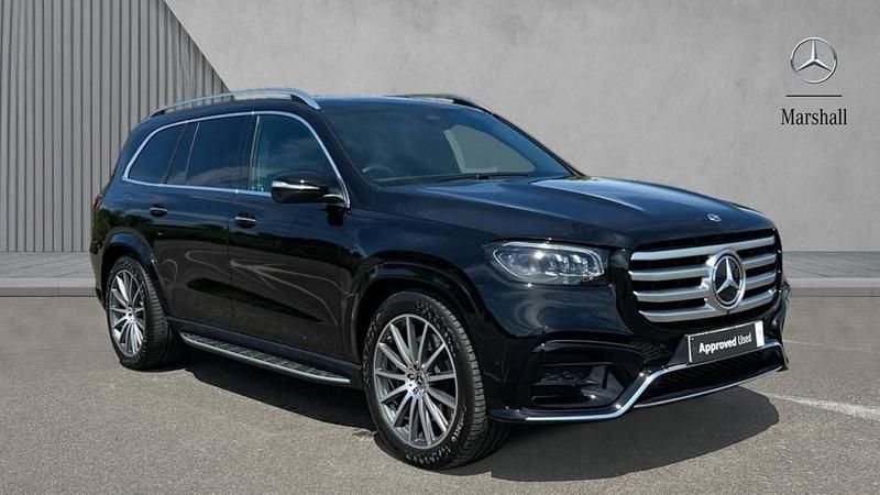Obsidian black metallic Used 2024 Mercedes GLS450 AMG Line Premium Plus SUV | £88,088 (Fair price) - Image 1/4