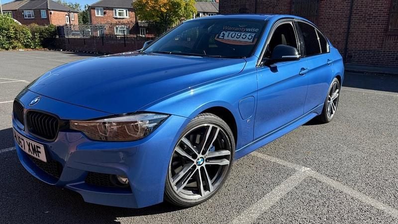 Blue Used 2017 BMW 330e M Sport Sedan | £10,750 (Super price) - Image 1/4