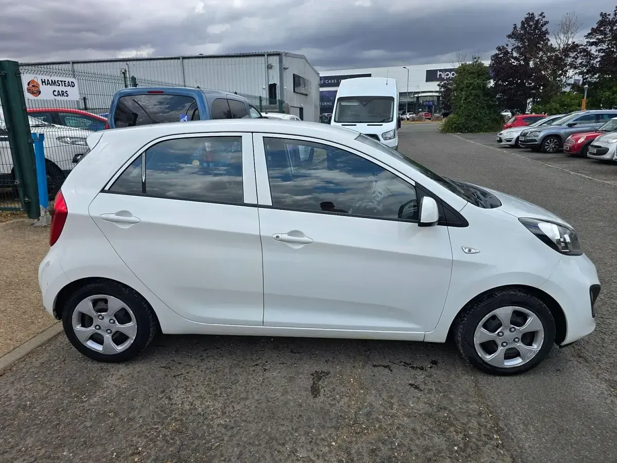 Used Kia Picanto 2014 White Hatchback