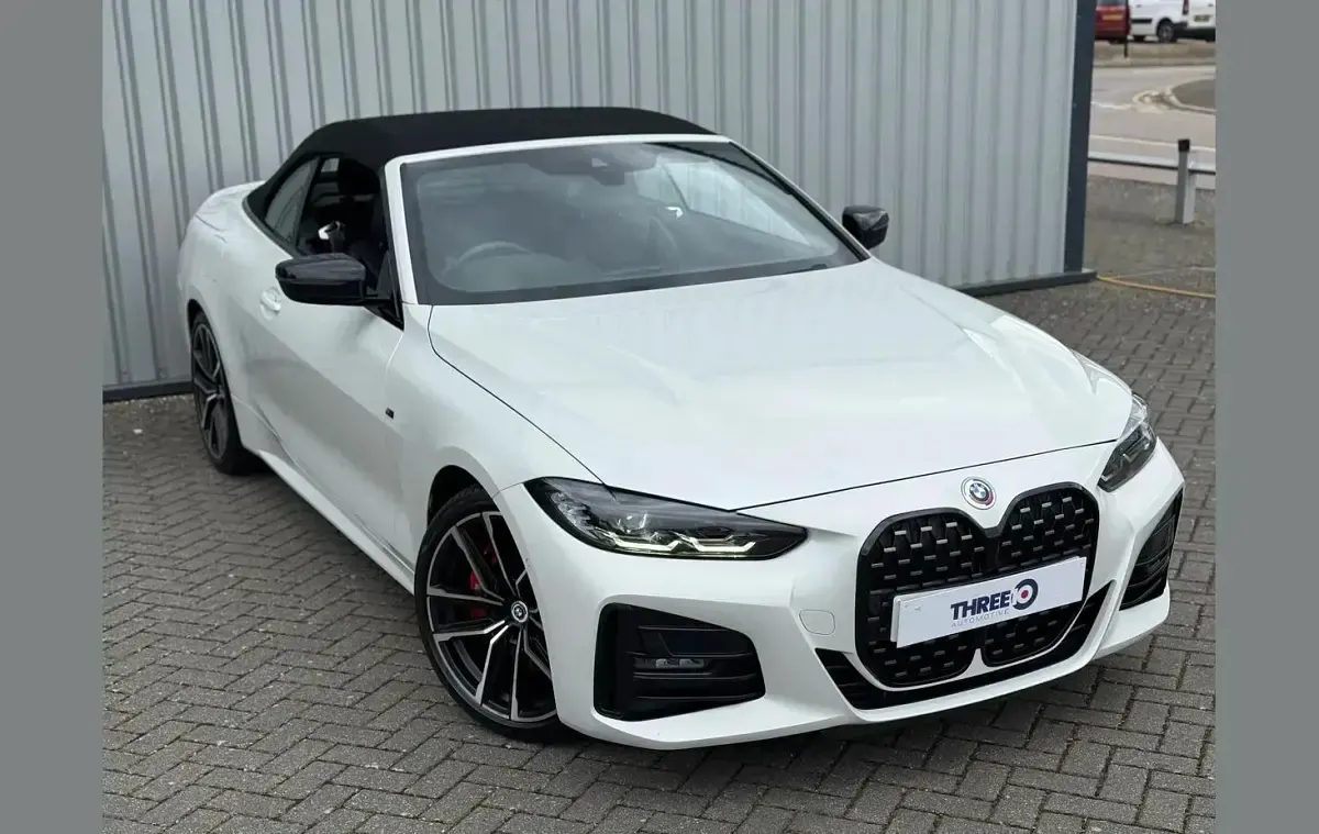 Used BMW 420 M Sport 180 HP (132 kW) 2022 White Cabriolet