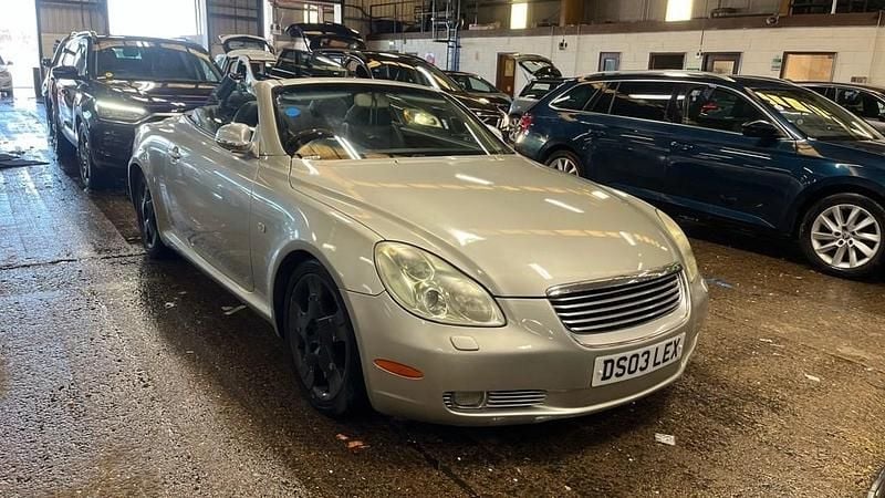 Used Lexus SC430 2003 Silver Cabriolet