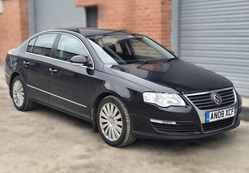 Black Used 2008 VW Passat Highline Sedan | £2,295 (Fair price) - Image 1/2