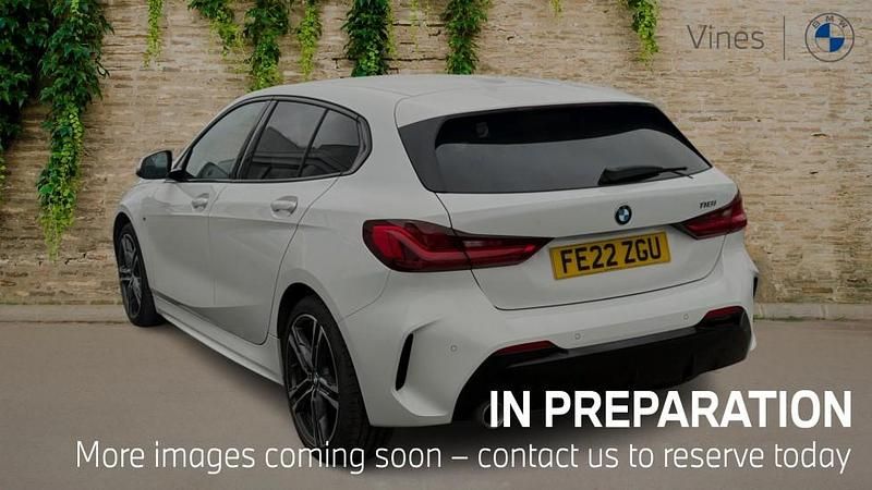 Used BMW 118 M Sport 136 HP (100 kW) 2022 White Hatchback
