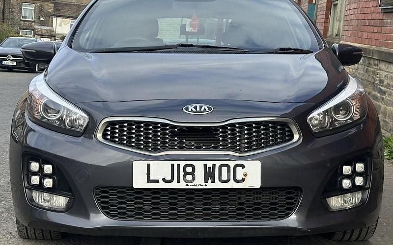 Used Kia Ceed GT-Line 136 HP (100 kW) 2018 Silver Hatchback
