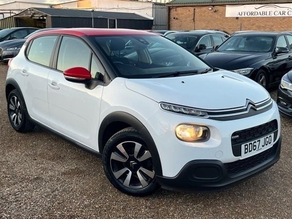 White Used 2017 Citroën C3 Feel Hatchback | £5,970 (Fair price) - Image 1/1