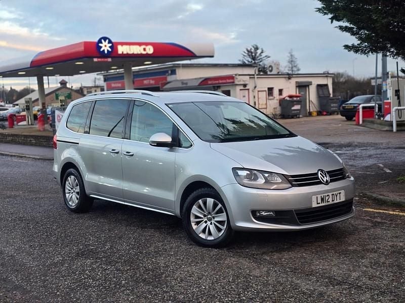 Used VW Sharan SE 150 HP (110 kW) 2012 Silver MPV