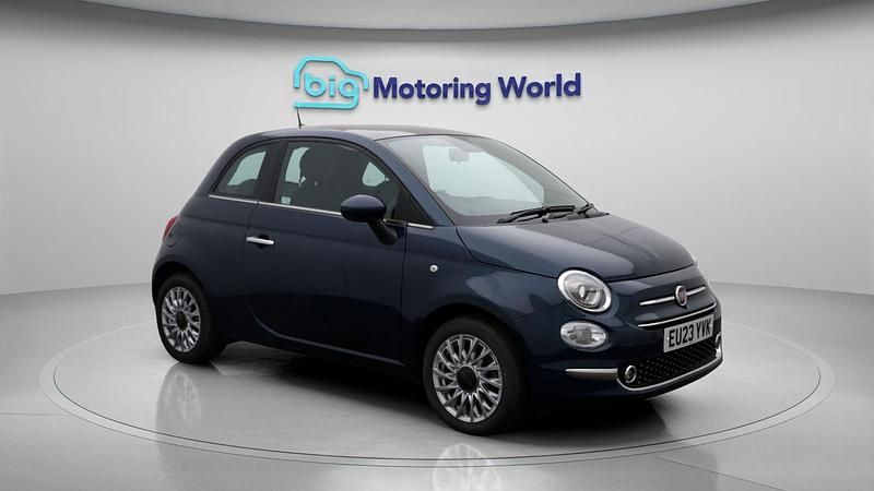 Blue Used 2023 Fiat 500 S Hatchback | £8,750 (Good price) - Image 1/4