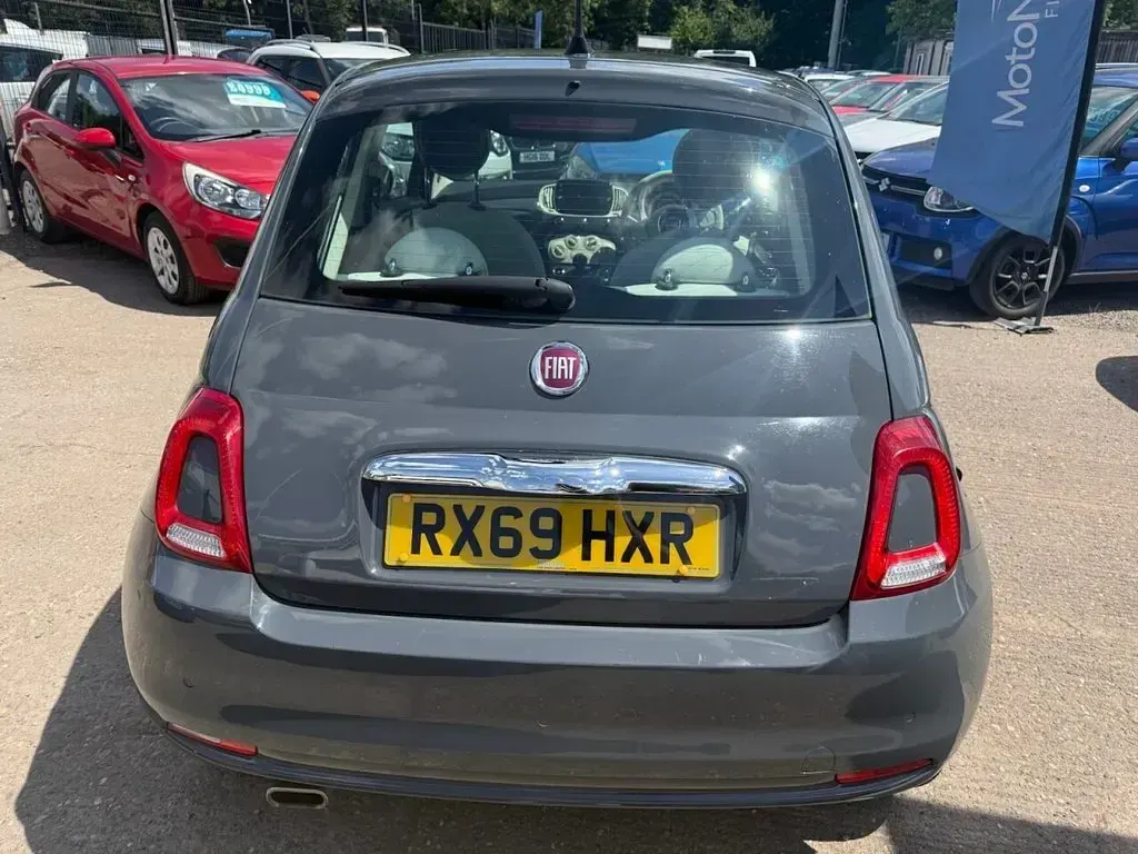Used Fiat 500 Lounge 69 HP (50 kW) 2019 Grey Hatchback