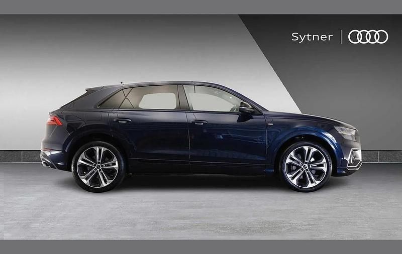 Used Audi Q8 S-Line 334 HP (245 kW) 2023 Blue SUV