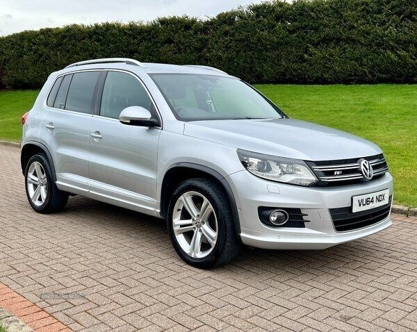 Silver Used 2014 VW Tiguan R-line SUV | £7,850 (Fair price) - Image 1/4