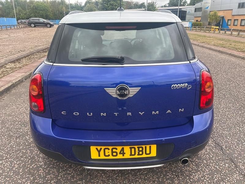 Used Mini Cooper D Countryman 112 HP (82 kW) 2014 Blue SUV