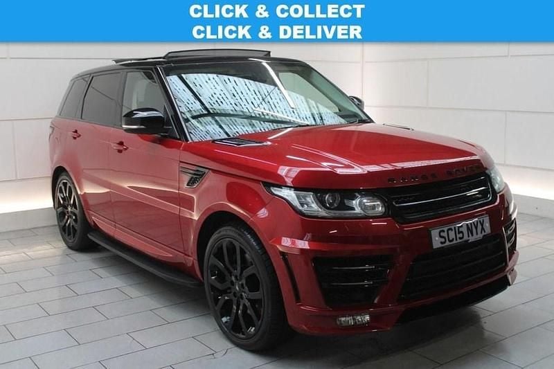 Used Land Rover Range Rover Sport HSE Dynamic 306 HP (225 kW) 2015 Red SUV