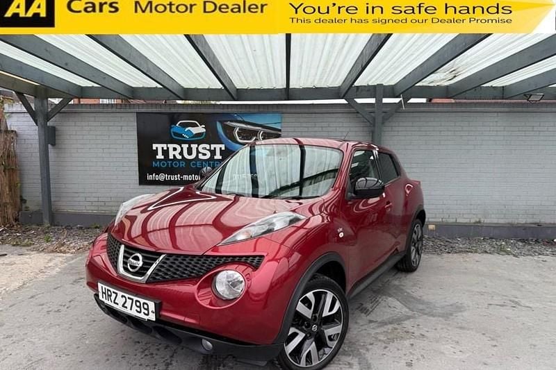 Red Used 2014 Nissan Juke N-TEC SUV | £3,700 (Good price) - Image 1/1