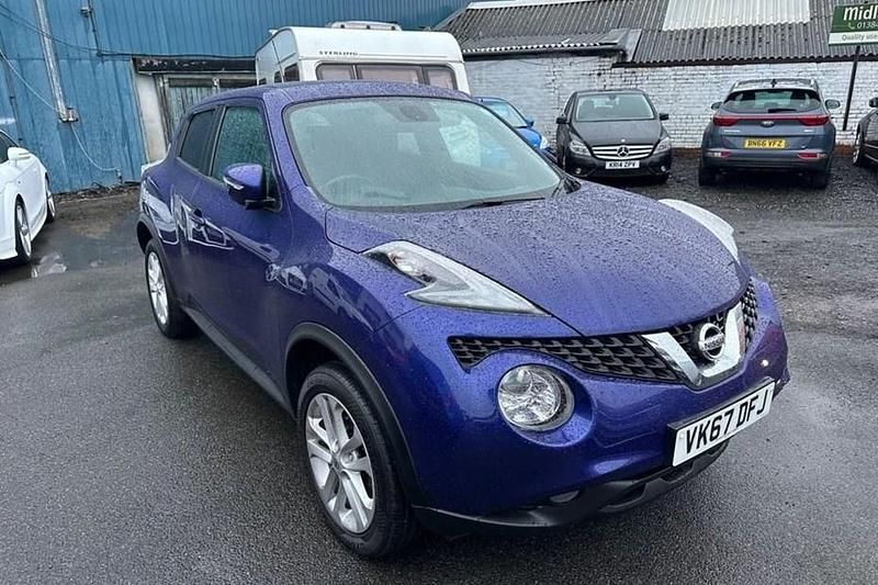 Used Nissan Juke N-Connecta 2017 Blue SUV
