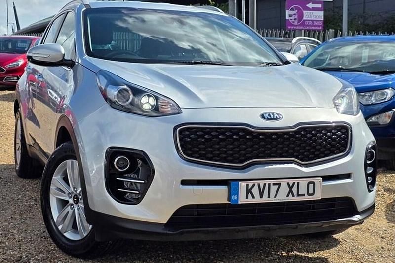 Silver Used 2017 Kia Sportage 2 SUV | £11,550 (Good price) - Image 1/1