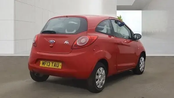 Used Ford Ka S 69 HP (50 kW) 2013 Red Hatchback