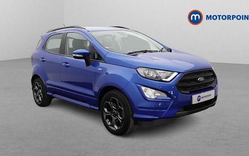 Used Ford Ecosport ST-Line 125 HP (91 kW) 2021 Blue SUV