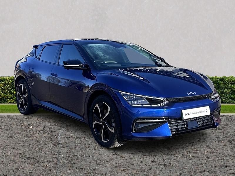 Used Kia EV6 GT-Line S 166 kW (226 HP) 2022 Blue SUV