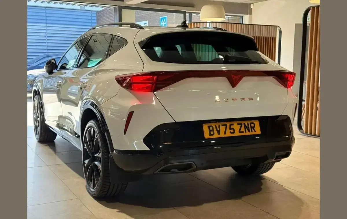 Used Cupra Formentor 147 HP (108 kW) 2025 White SUV