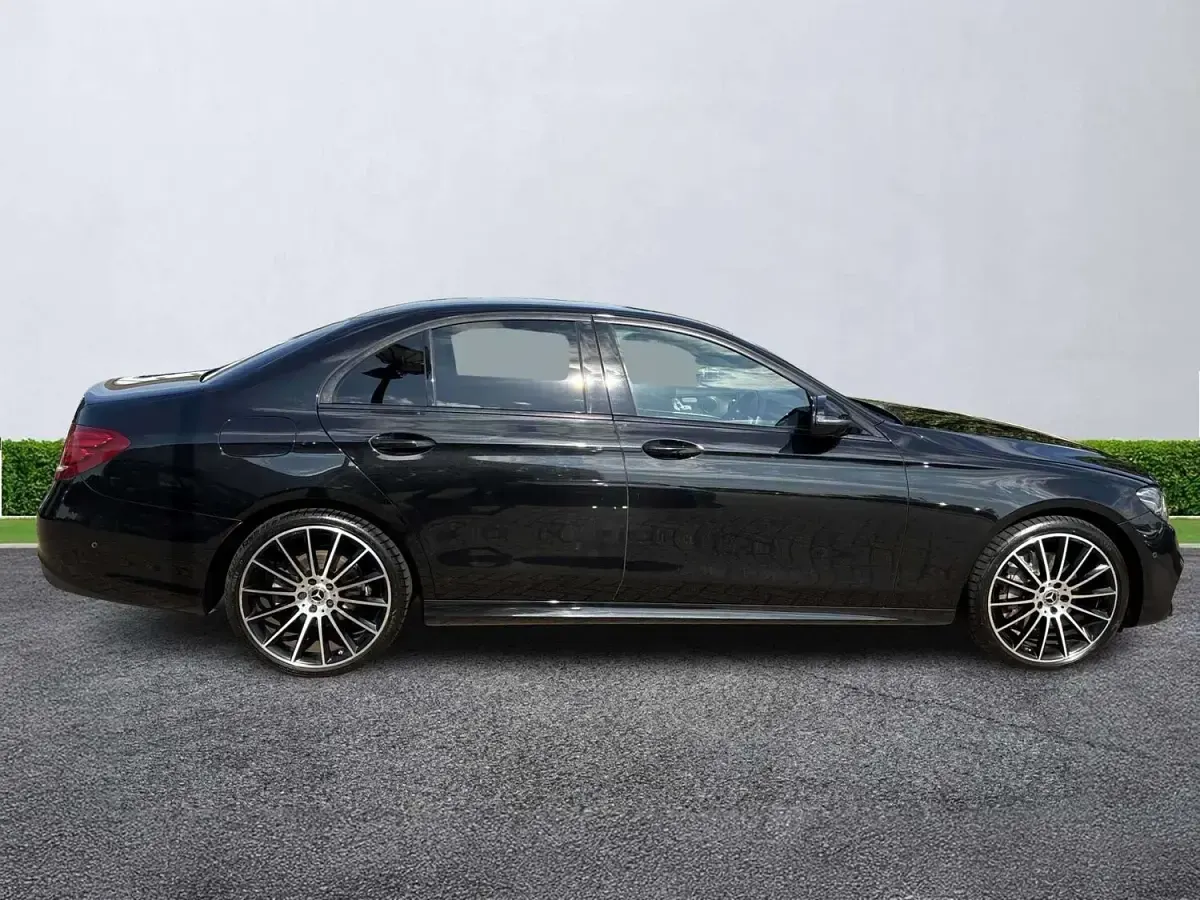 Used Mercedes E220 AMG line 2020 Black Sedan