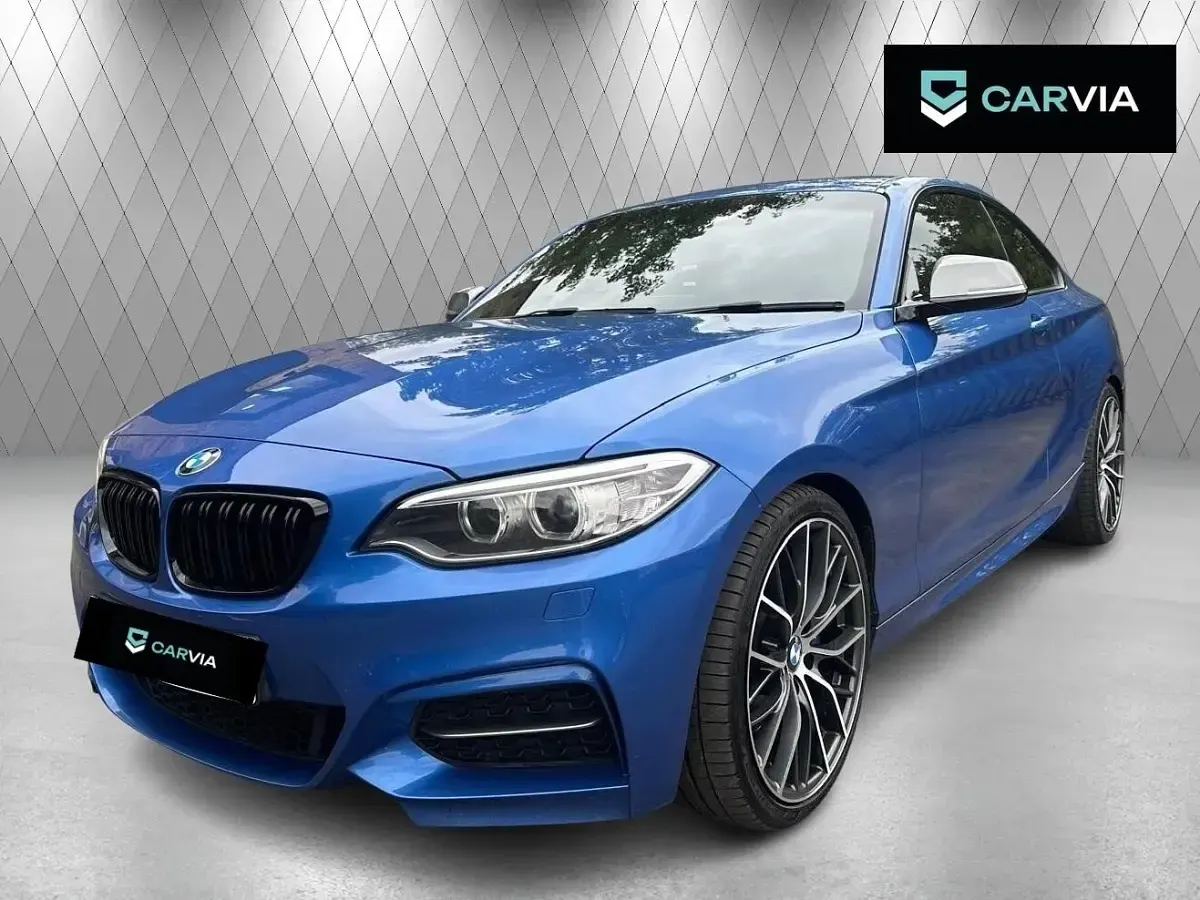 Used BMW M235 Comfort Edition 326 HP (239 kW) 2015 Blue Coupe