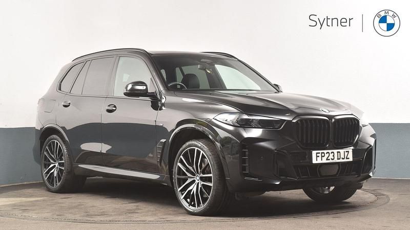 Black Used 2023 BMW X5 M Sport SUV | £61,500 (Expensive) - Image 1/4