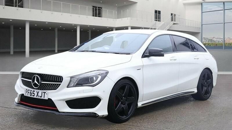 Used Mercedes CLA250 AMG 2016 White Sedan