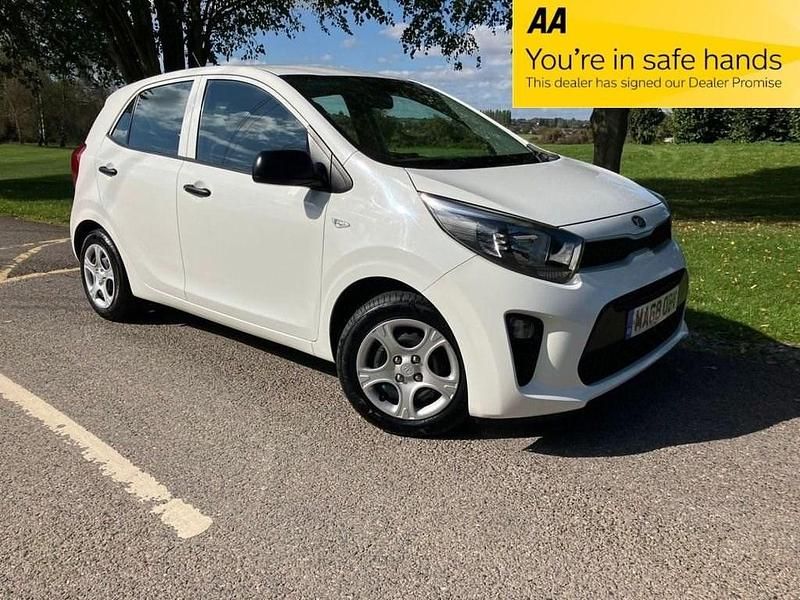 White Used 2018 Kia Picanto Hatchback | £6,695 (Fair price) - Image 1/4