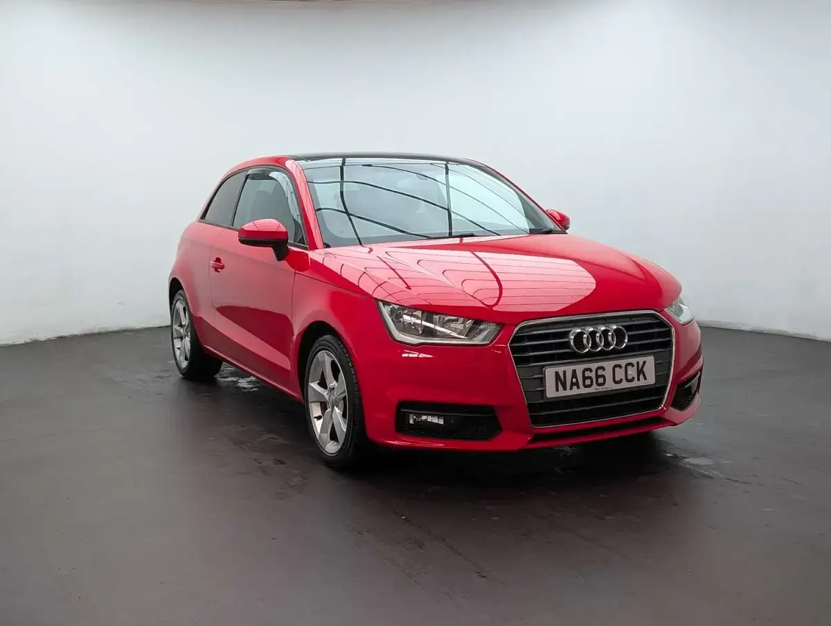 Used Audi A1 Sport 93 HP (68 kW) 2017 Red Hatchback