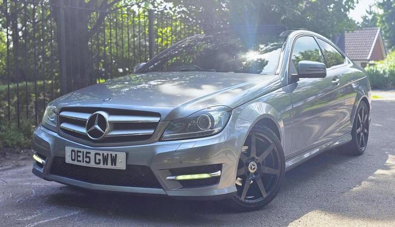Silver Used 2015 Mercedes C250 Sport Edition Coupe | £6,990 (Super price) - Image 1/4