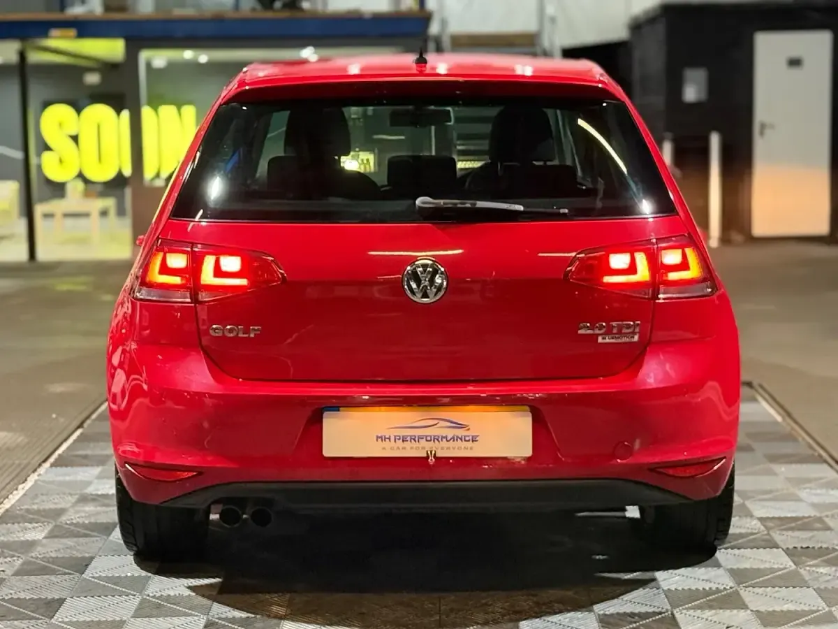 Used VW Golf VII GT 2015 Red Hatchback