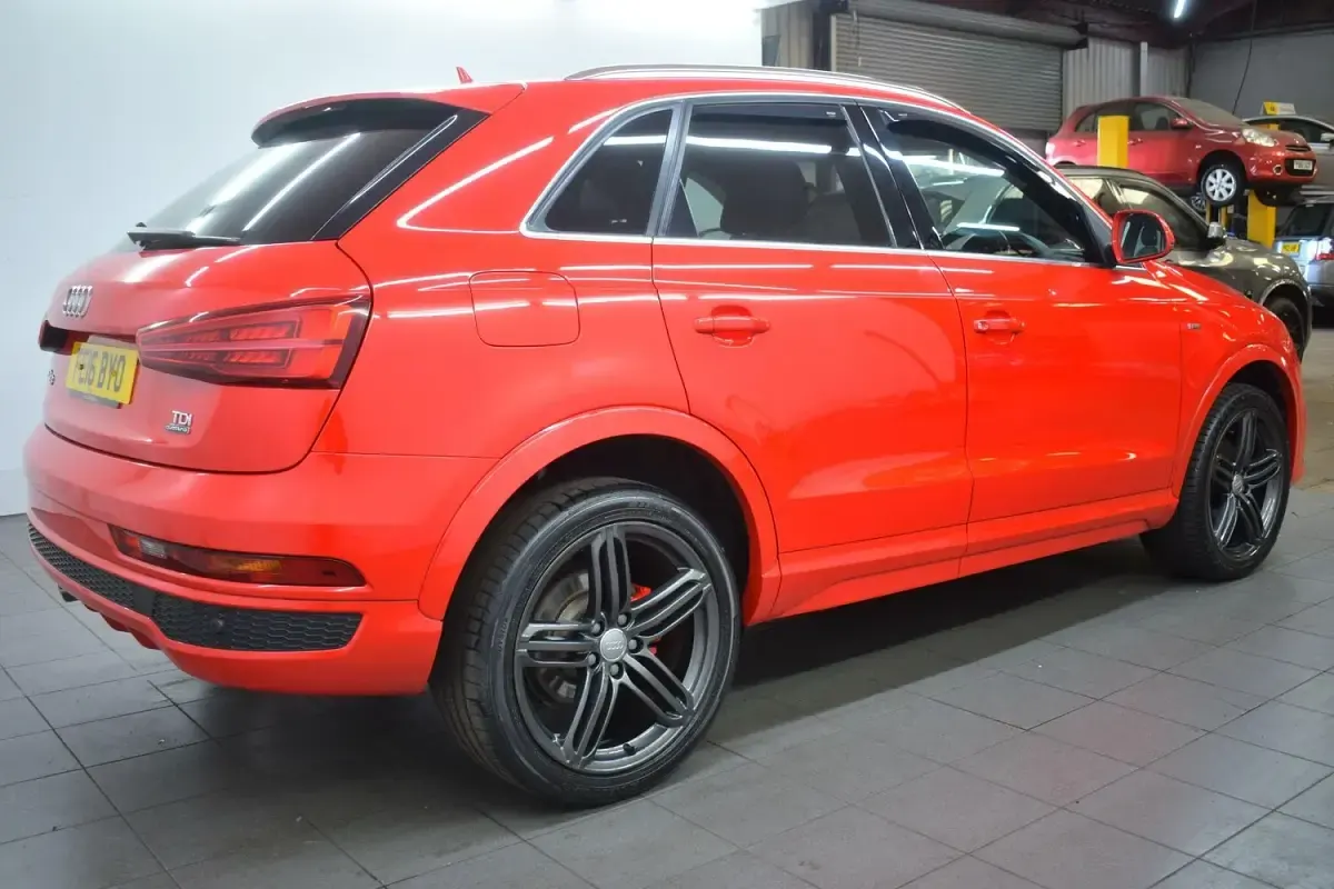 Used Audi Q3 S-line plus 184 HP (135 kW) 2016 Red SUV