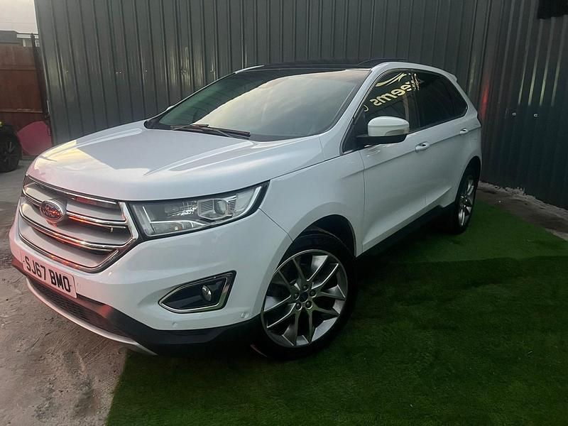 Begagnad Ford Edge Titanium 210 HK (154 kW) 2017 Vit SUV