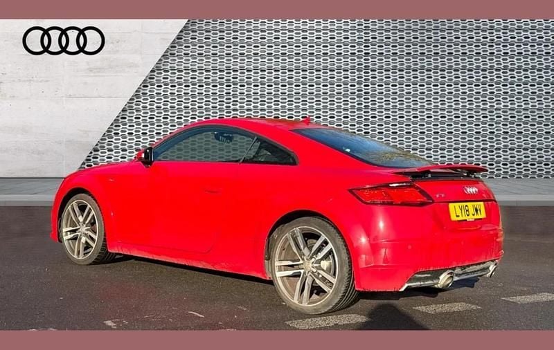 Used Audi TT S-Line 180 HP (132 kW) 2018 Red  Coupe