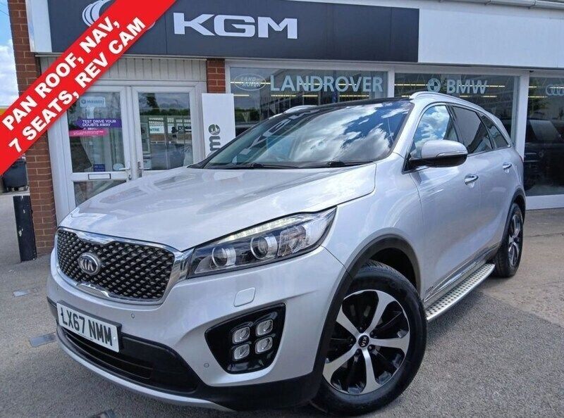 Silver Used 2017 Kia Sorento 2 SUV | £16,999 (Fair price) - Image 1/4