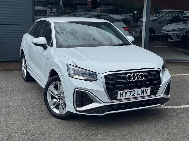 White Used 2022 Audi Q2 S-Line SUV | £19,795 (Fair price) - Image 1/4