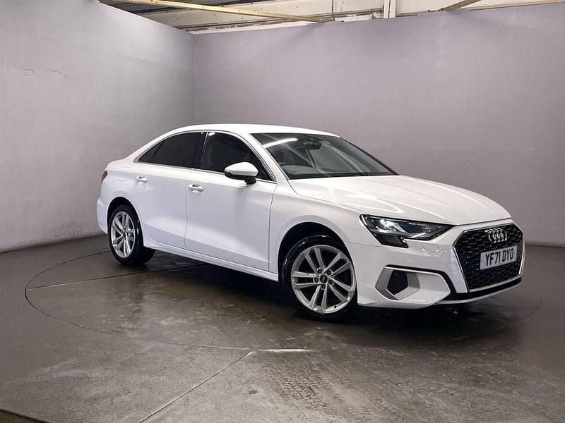 Used Audi A3 Sport 110 HP (80 kW) 2022 White Sedan