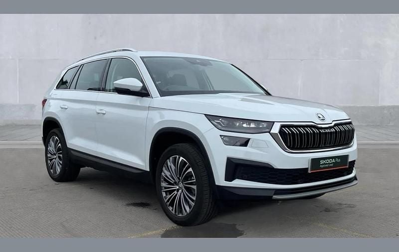 Used Skoda Kodiaq SE L Executive 147 HP (108 kW) 2024 White SUV