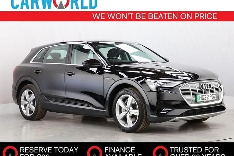 Black Used 2022 Audi e-tron Advanced SUV | £18,990 (Good price) - Image 1/1