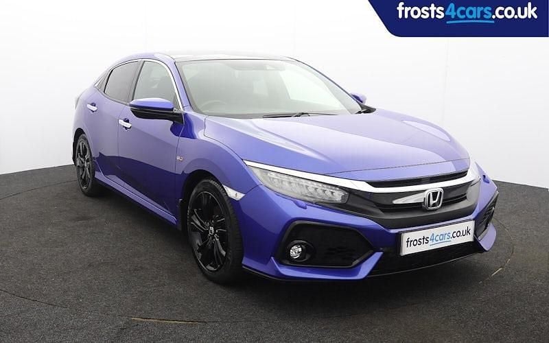Blue Used 2018 Honda Civic Prestige Hatchback | £17,795 (Fair price) - Image 1/4
