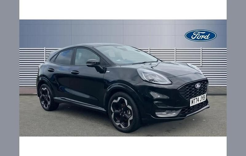Black Used 2024 Ford Puma Gen-E ST-Line X SUV | £21,935 (Expensive) - Image 1/4
