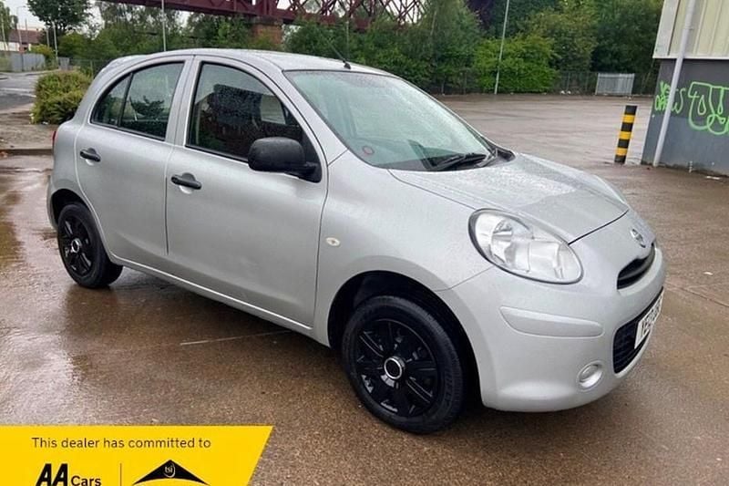 Silver Used 2013 Nissan Micra Visia Hatchback | £2,995 (Good price) - Image 1/1