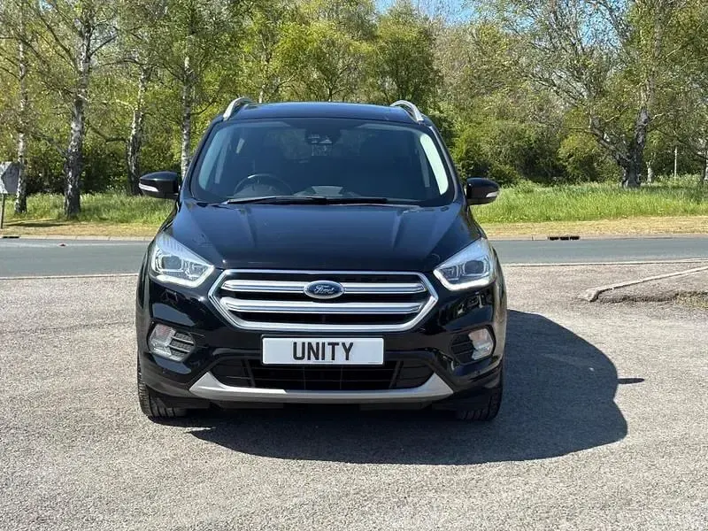 Second-hand Ford Kuga Titanium X 120 CP (88 kW) 2018 Negru SUV